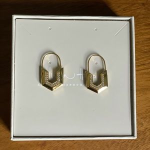 India Hicks Baccarat Gold Earrings - New